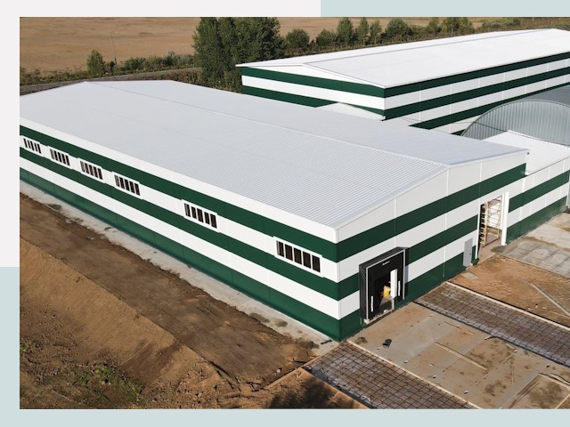 Строительство овощехранилищ в Светлограде