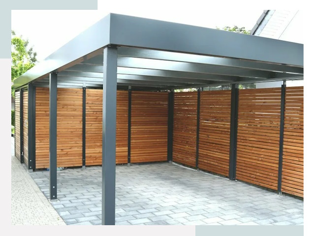 Навесы для парковки в Светлограде