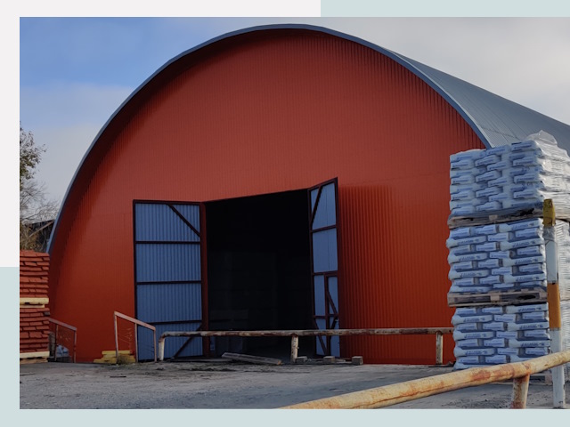 Полукруглые ангары по цене от 609 руб. в Светлоград