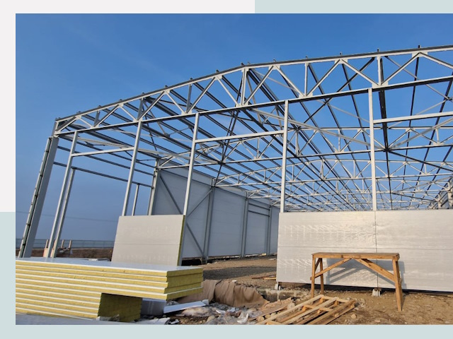 Утепленные ангары в Светлоград от 609 руб. за м²