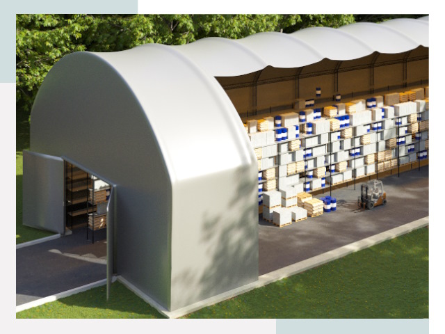 Тентовые ангары в Светлограде