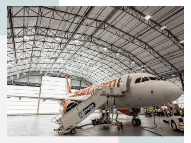 Авиационные ангары в Светлограде