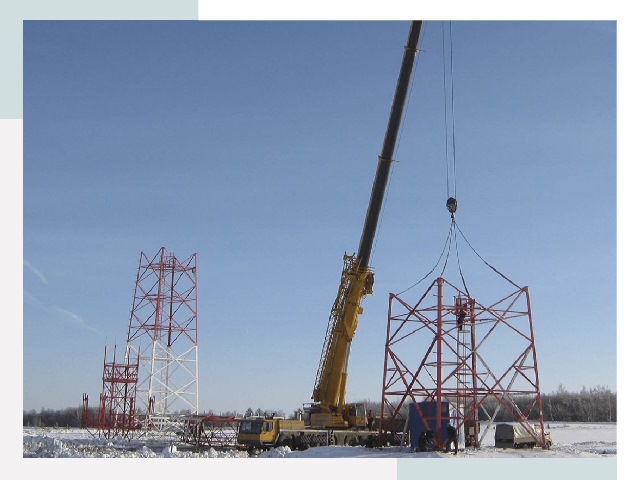 Монтаж вышек связи в Светлограде