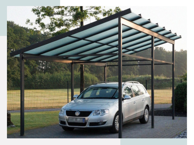 Навесы для автомобилей в Светлограде