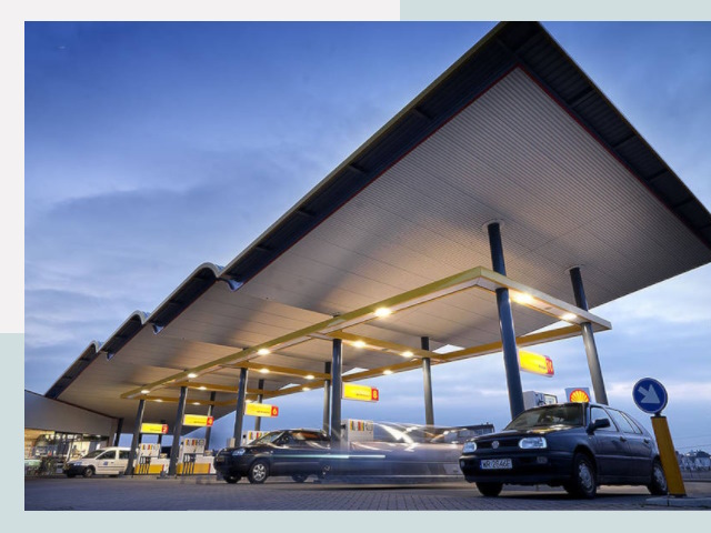 Навесы для АЗС в Светлоград от 609 руб. - Защита и комфорт