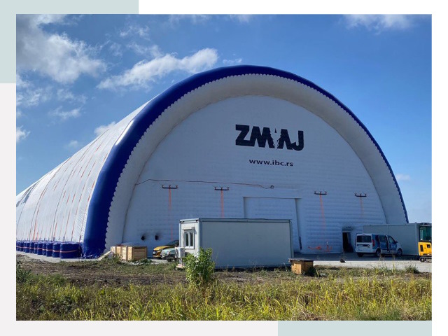 Брендирование ангаров в Светлограде