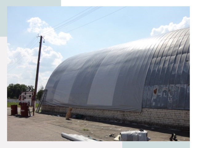 Ремонт ангаров в Светлограде